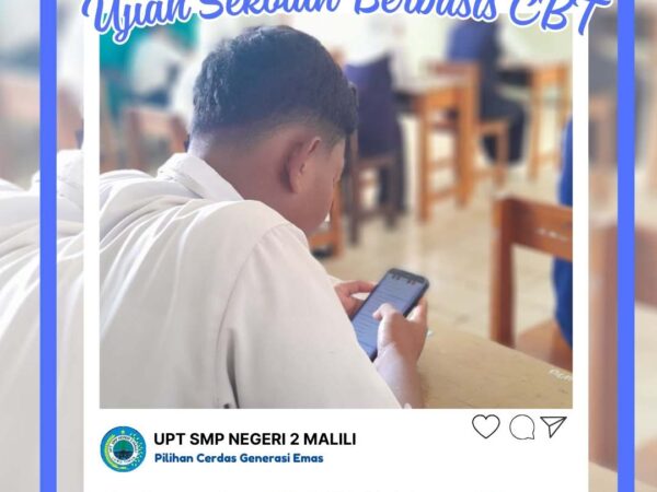 Tanpa Kertas, Tanpa Ribet : Ujian Sekolah Hari Pertama Lancar !